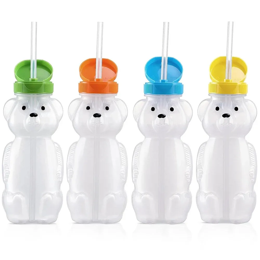 Honey Bear Straw Cups for Babi - đánh giá và giá Baby Food Hipp