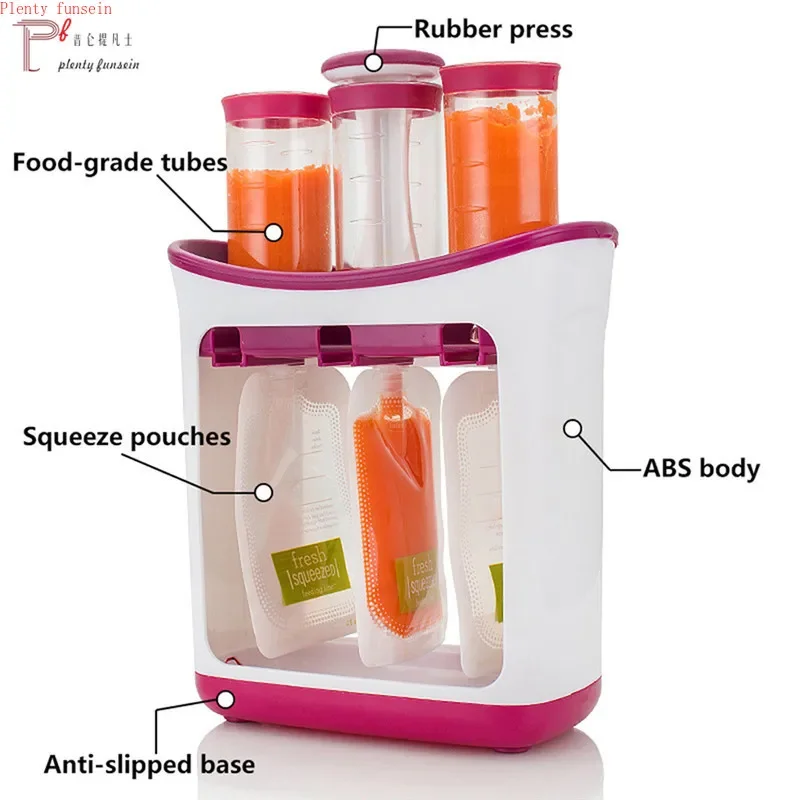 Baby Food Pouch Manual Fruit P - đánh giá và giá Baby Puree Pouch
