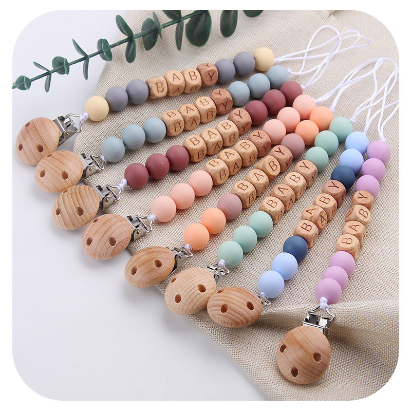New Baby Pacifier Clips Person - đánh giá và giá Baby Food Teether