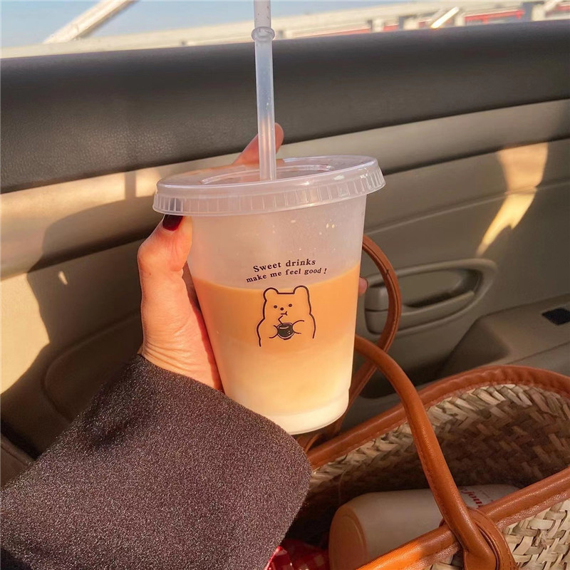 {NN72} Water Bottle For Coffee - đánh giá và giá Training Cup Straw