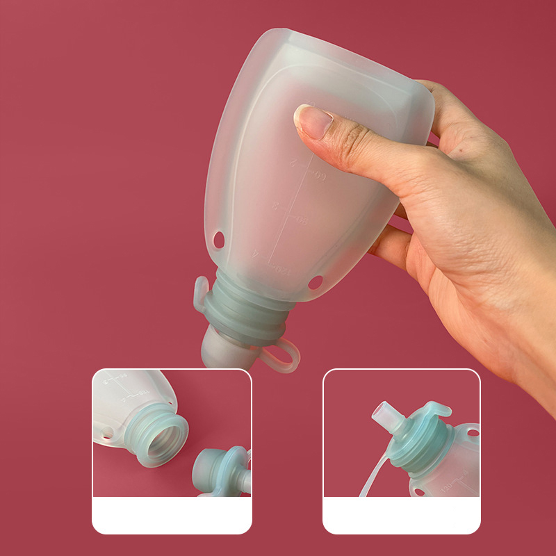 Baby Food Pouches Reusable Squ - đánh giá và giá Baby Puree Pouch