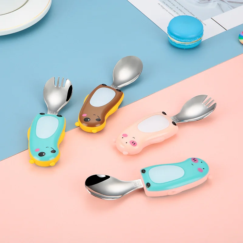 304 children's portable tablew - đánh giá và giá Baby Food Knife Set