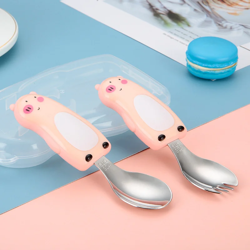 304 children's portable tablew - đánh giá và giá Baby Food Knife Set