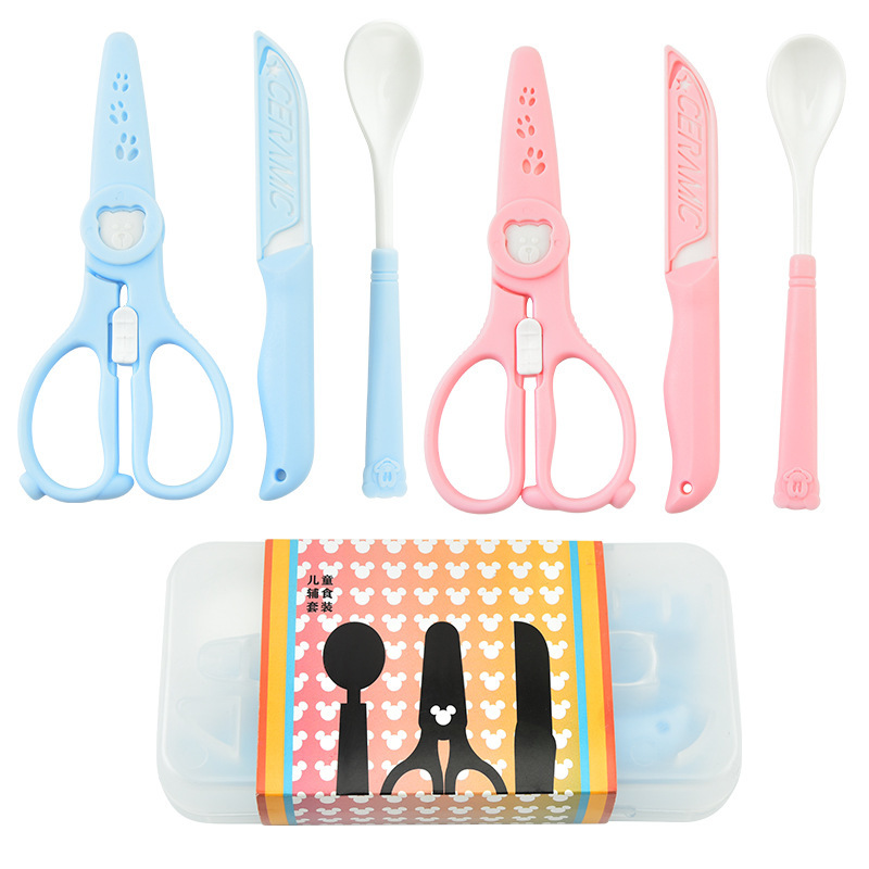 Baby food three piece ceramic  - đánh giá và giá Baby Food Knife Set